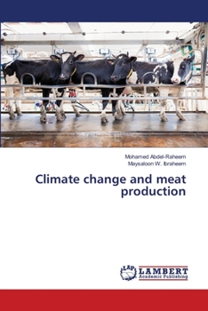 Paperback Climate change and meat production Book