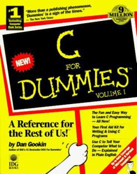 Paperback C for Dummies, Volume 1 Book