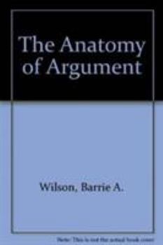 Paperback The Anatomy of Argument Book