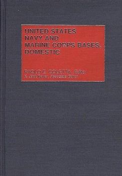 Hardcover United States Navy and Marine Corps Bases, Domestic Book