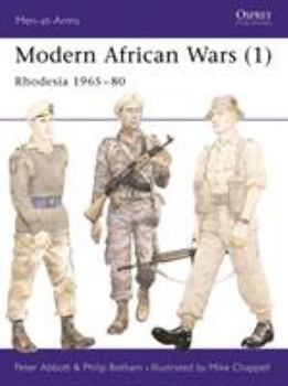 Paperback Modern African Wars (1): Rhodesia 1965-80 Book