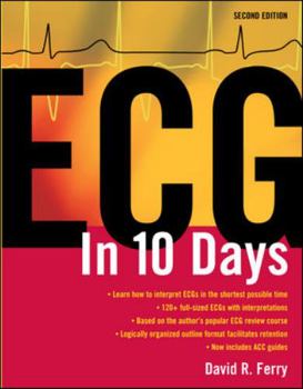 Paperback ECG in Ten Days: Second Edition Book