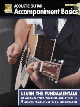 Paperback Acoustic Guitar Accompaniment Basics: Acoustic Guitar Private Lessons Book