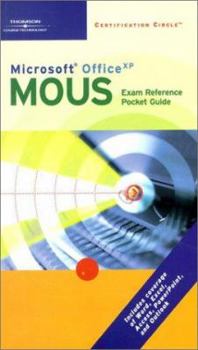 Paperback Microsoft Office XP MOUS Exam Reference Pocket Guide Book