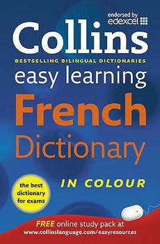 Paperback Collins Easy Learning French Dictionary (Collins Easy Learning Dictionaries) (French and English Edition) Book