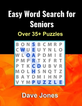 Paperback Easy Word Search for Seniors: large print word search for elderly [Large Print] Book