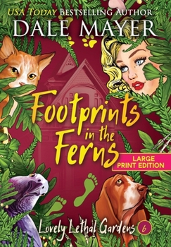Hardcover Footprints in the Ferns [Large Print] Book