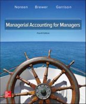 Hardcover Managerial Accounting for Managers Book