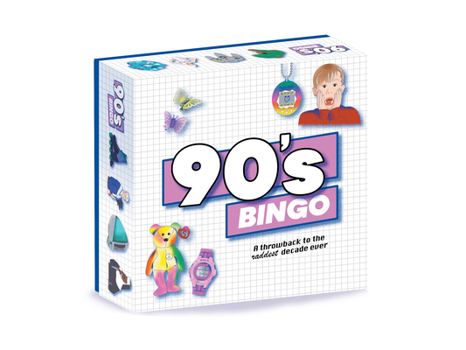 Game 90s Bingo: A Throwback to the Raddest Decade Ever Book