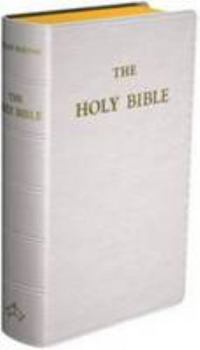 Leather Bound Douay-Rheims Bible (Pocket size, white flexible cover] Book