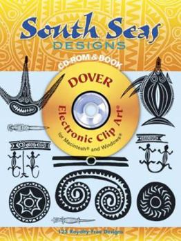 Paperback South Seas Designs CD-ROM and Book [With CDROM] Book