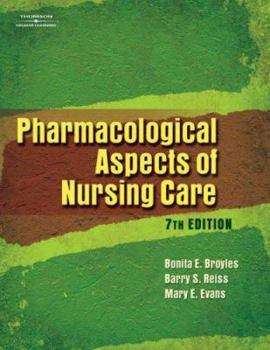Paperback Pharmacological Aspects of Nursing Care [With CDROM] Book