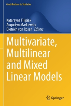 Paperback Multivariate, Multilinear and Mixed Linear Models Book