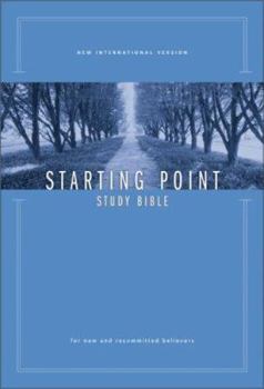 Leather Bound Starting Point Study Bible-NIV: For New and Recommitted Believers Book