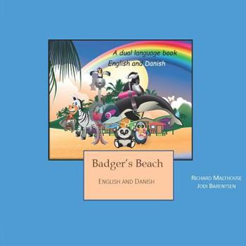 Paperback Badger's Beach: English and Danish Book