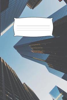 Paperback My Notebook: Buildings and Architecture themed - 100 Pages, Collegeruled linepaper, 6x9 Book