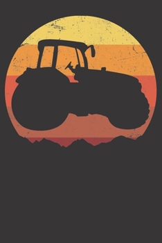 Paperback Notebook: Tractor Ruled 6x9 120 Pages Book