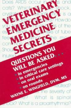 Hardcover Veterinary Emergency Medicine Secrets: A Hanley & Belfus Publication Book