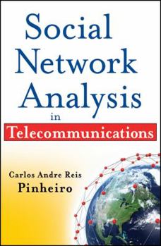 Hardcover Social Network Analysis in Telecommunications Book