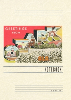 Paperback Vintage Lined Notebook Greetings from Ozark Book