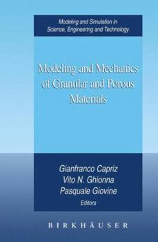 Paperback Modeling and Mechanics of Granular and Porous Materials Book