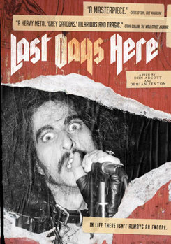 DVD Last Days Here Book