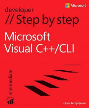 Paperback Microsoft Visual C++/CLI Step by Step Book