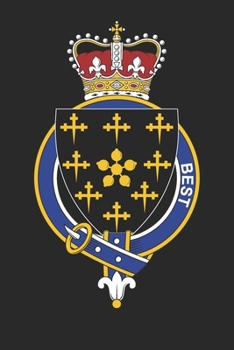 Paperback Best: Best Coat of Arms and Family Crest Notebook Journal (6 x 9 - 100 pages) Book