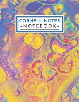 Paperback Cornell Notes Notebook: a Beautiful Large Cornell Note Paper Notebook for High School College University Students Book