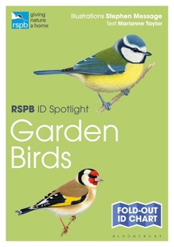 Paperback Rspb Id Spotlight - Garden Birds Book