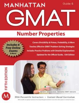 Paperback Manhattan GMAT Number Properties, Guide 5 [With Web Access] Book