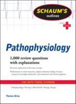 Paperback Schaum's Outline of Pathophysiology Book