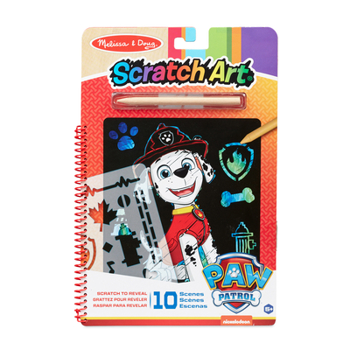 Misc. Paw Patrol Scratch Art Pad - Marshall Book