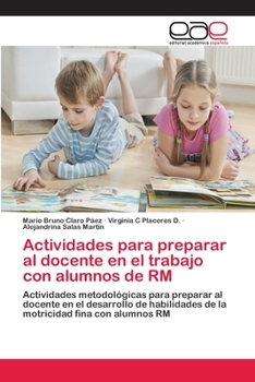 Paperback Actividades para preparar al docente en el trabajo con alumnos de RM [Spanish] Book