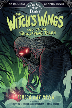 Paperback The Witch's Wings and Other Terrifying Tales (Are You Afraid of the Dark? Graphic Novel #1) Book