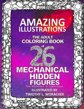 Paperback Amazing Illustrations-Mechanical Hidden Figures Book