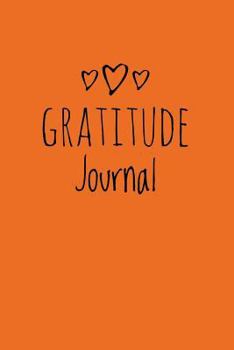 Gratitude Journal: Orange Heart Cover