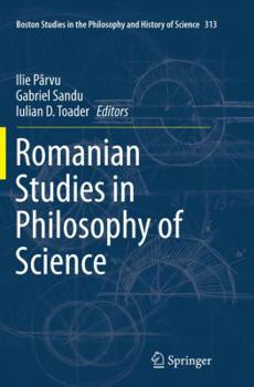 Paperback Romanian Studies in Philosophy of Science Book