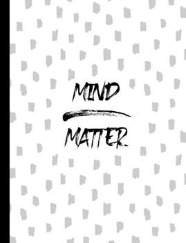 Mind Matter: Graph Paper Composition Notebook with 1/2-inch Grids