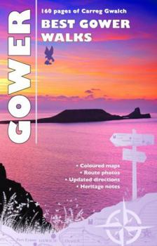 Paperback Carreg Gwalch Best Walks: Best Gower Walks Book