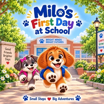 Milo’s First Day At School: A Sweet And Funny Picture Book About Starting School, Making Friends, And Being Brave (TALES, TAILS & MISCHIEF)