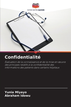 Paperback Confidentialité [French] Book