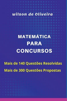 Paperback Matemática Para Concursos [Portuguese] Book