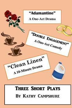 Paperback Adamantine / Double Engagement / Clean Linen: Three Short Plays Book