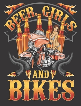 2020 Motorcycle Calendar and Planner For Bikers: Beer Girls And Bikes Motorcycle Men Biker Dad Papa | December 2019 - December 2020 | 8.5 X 11" Large ... | Family | Work | School |Rider| Art | Gift