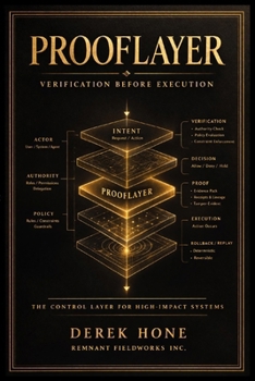 Paperback ProofLayer: Verification Before Execution: The Control Layer for High-Impact Systems Book