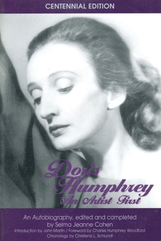 Paperback Doris Humphrey: An Artist First Book