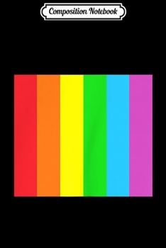 Composition Notebook: LGBT Pocket Rainbow Design - Gay Lesbian Pride  Journal/Notebook Blank Lined Ruled 6x9 100 Pages
