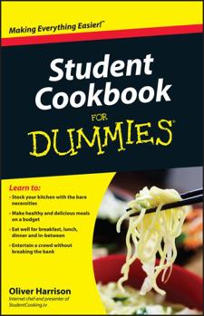 Paperback Student Cookbook for Dummies Book