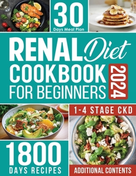 Paperback Renal Diet Cookbook for Beginners Book